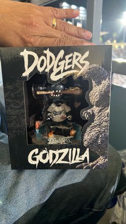 Godzilla bobble head