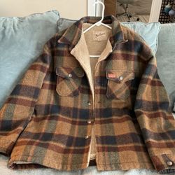 Vintage Woolrich Sherpa Lined Jacket (X-Large)