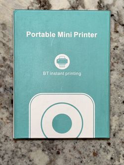 Portable Mini Bluetooth Instant Printer