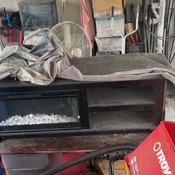 Electric Fire Heater With Remote 