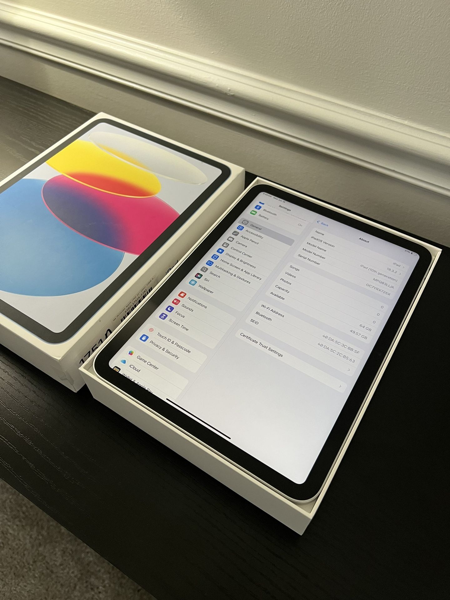 2025 iPad A16 11” (128GB, WiFi + Cellular)