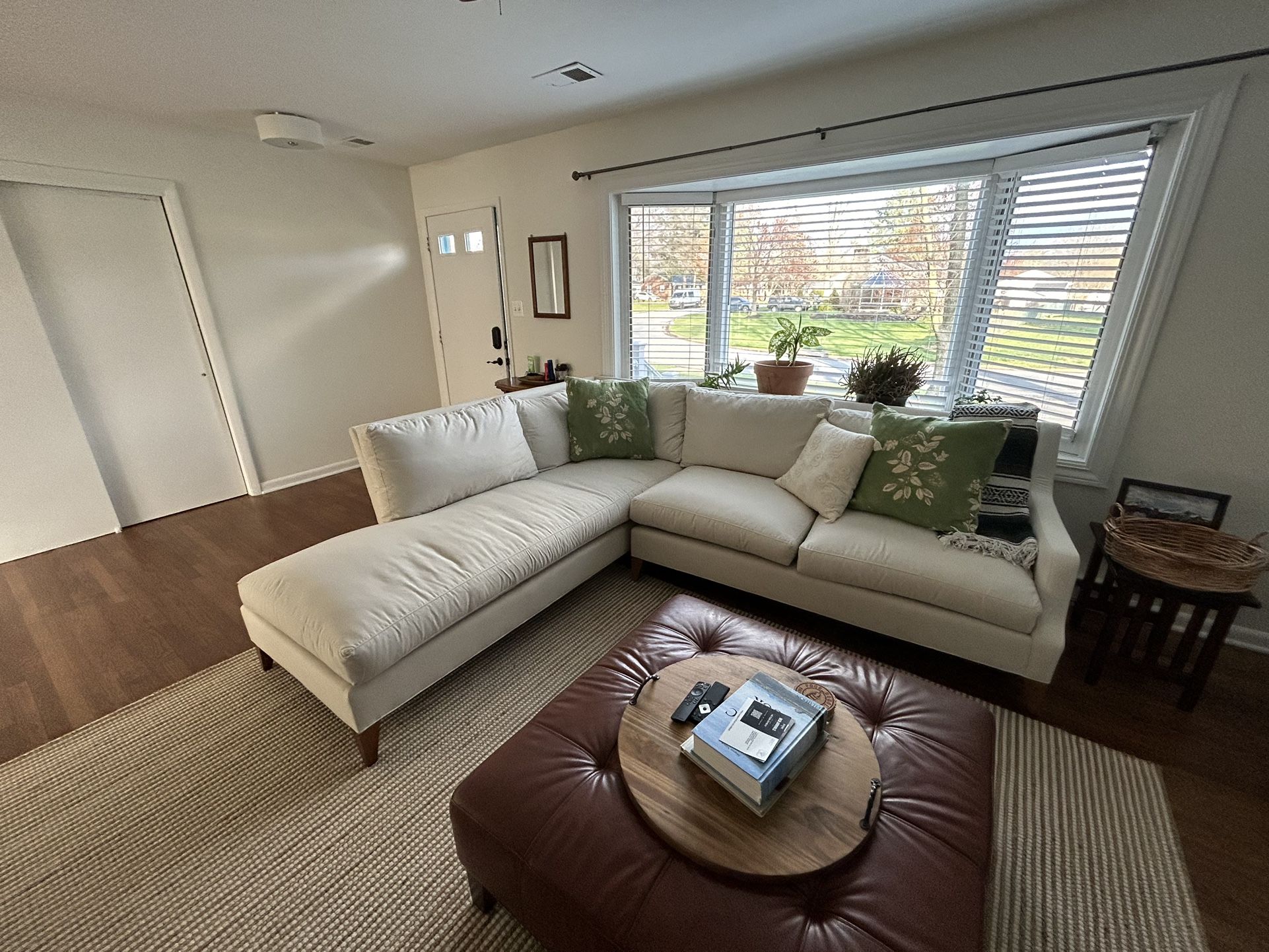 CR Laine Sectional Sofa Couch