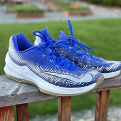 Size 13 Nike Air Max Infuriate 2 Low Blue for Sale in Spokane WA OfferUp