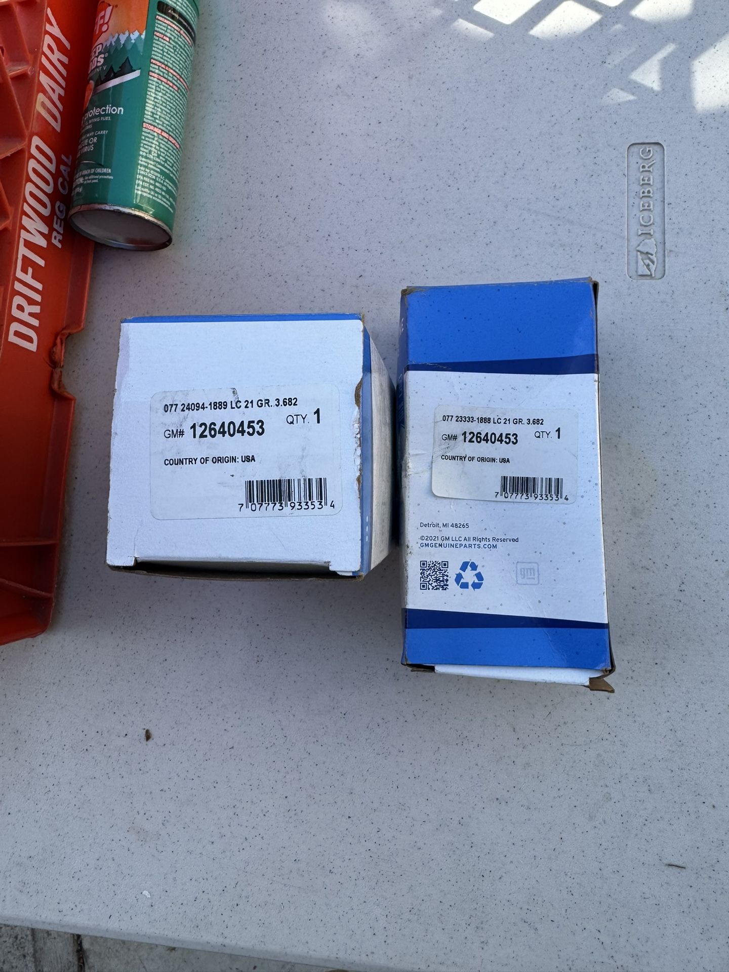 General Motors GM O2 Oxygen Sensors NEW