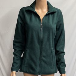Amazon Essentials Women Jacket Fleece Long-Sleeve Full-Zip Polar Soft Green Size M