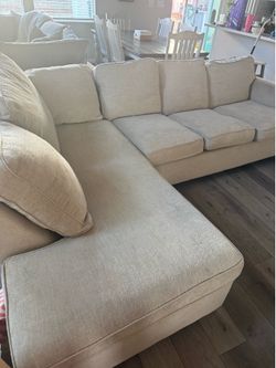beige sofa