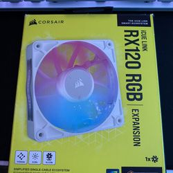 CORSAIR iCUE Link RX120mm PWM Magnetic Dome Bearing - Single Fan