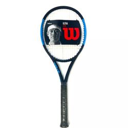 New In Packaging Wilson Ultra 100L v2 4 1/4" Tennis Racket Prestrung (Grip #2)