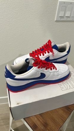 Nike Air Force 1 Low White Blue Red