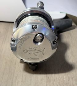 Okuma Makaira Sea 15T II speed reel polished silver