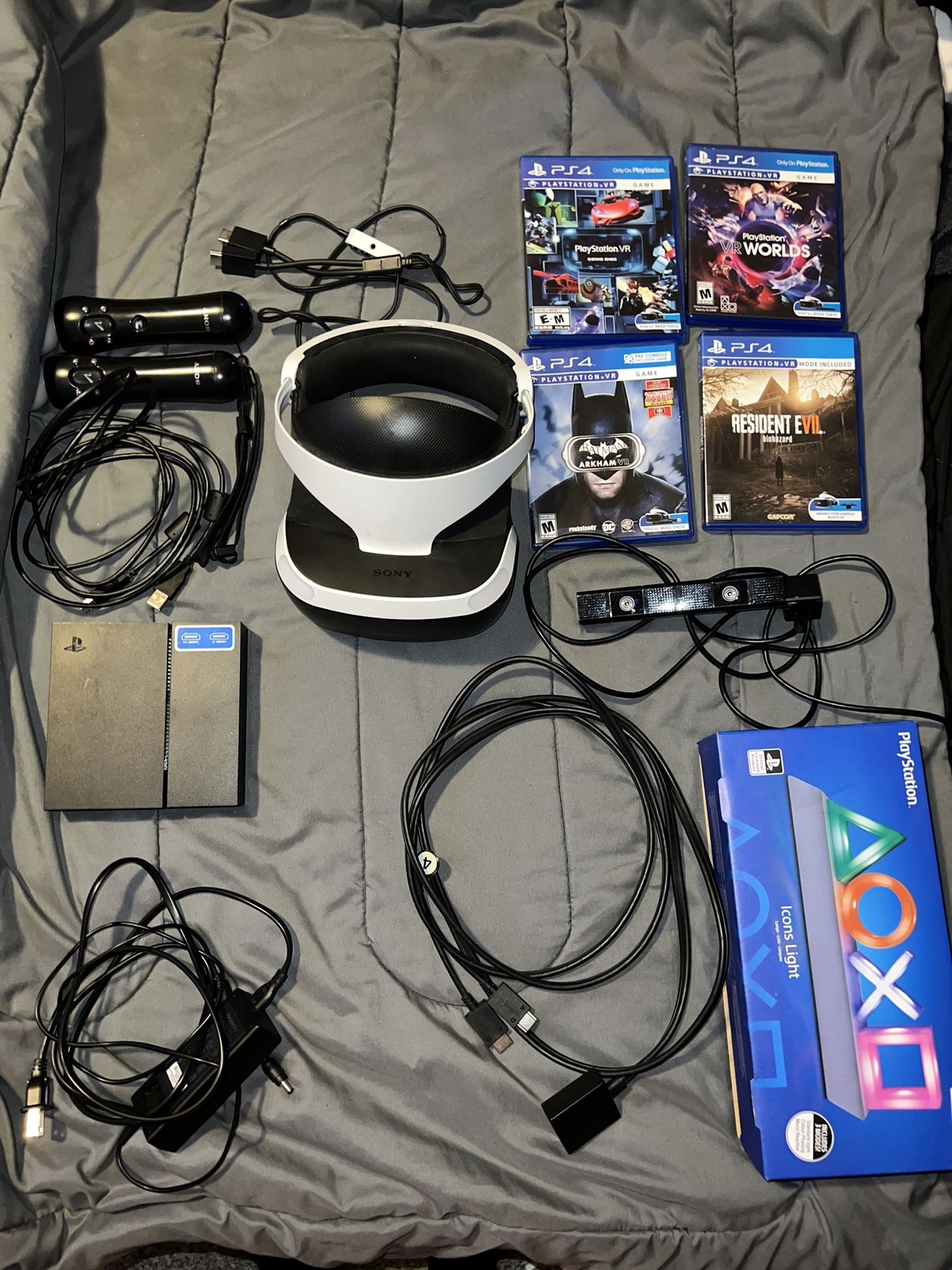 PS VR - GAMES & CONTROLLER & CAMERA