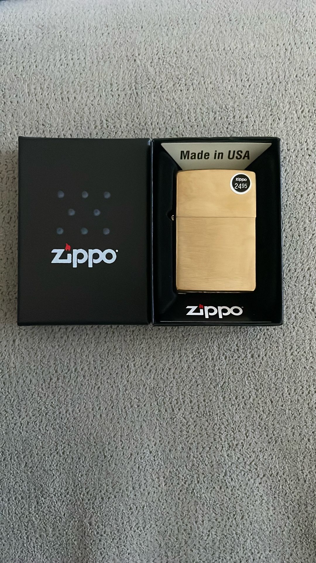 Zippo Lighter GOLD