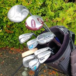 Golf Club set With Stand Bag- Callaway/adams