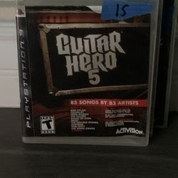 Guitar Hero 5 PS3 