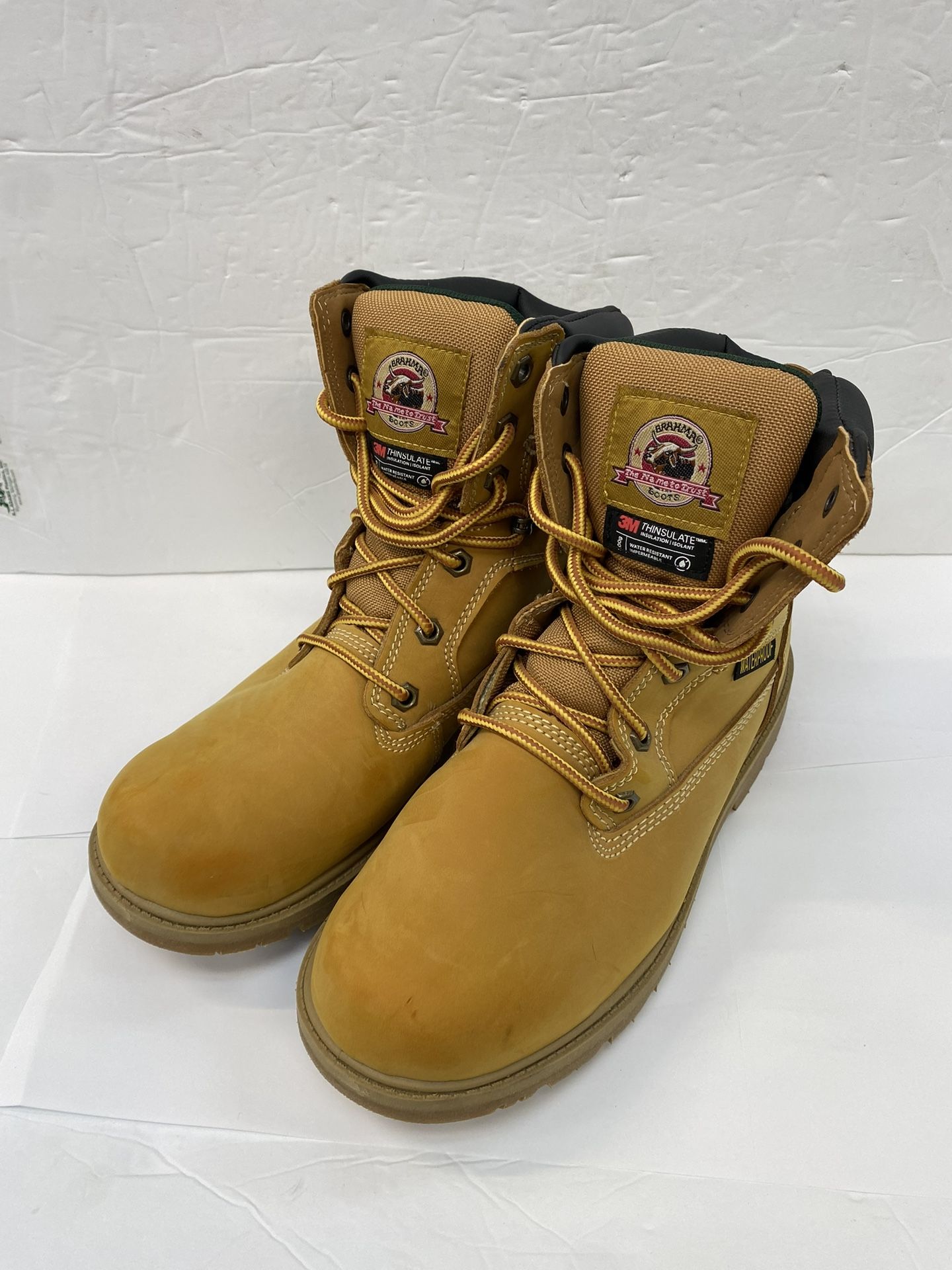 Brahma Men’s Defender Work Boots Waterproof Size 10