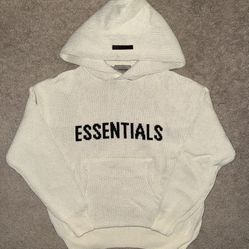Size S-XL Essentials Knit Pullover Hoodie Buttercream SS21