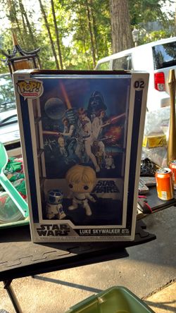 Funko Pop! Movie Poster with Case: Star Wars