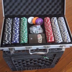 Poker Chip Set Deck incld