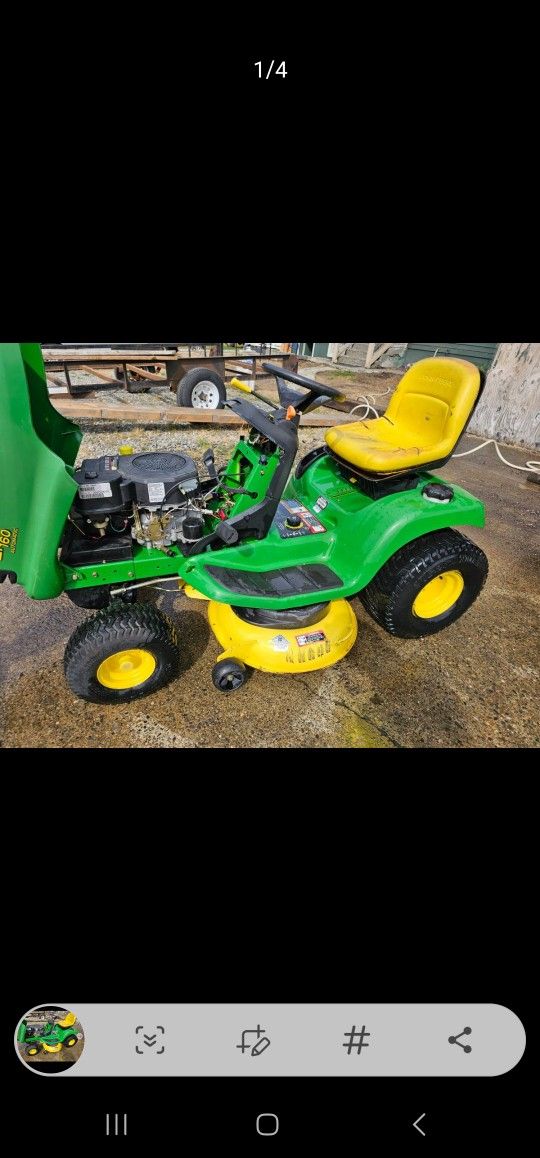 2002-2005 John Deere Riding Lawn Mower 16hp