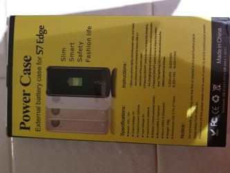 Case Phone Samsung 7 plus edge with charger