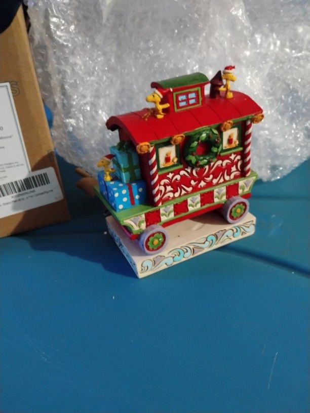 Christmas Caboose Figurine