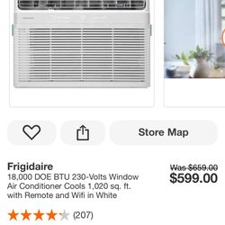 Window Air Conditioner 18,000 BTU