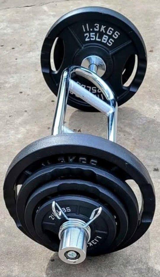 Olympic Tricep Bar (weights cost extra), New 