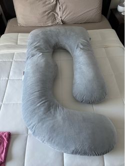 Momcozy Pregnancy Pillows for Sleeping, U Shaped Full Body Maternity Pillow with Removable Cover - Support for Back, Legs, Belly, HIPS for Pregnant Wo