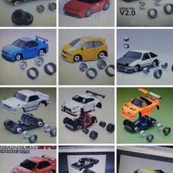 
RC 3D Printed Cars And Trucks