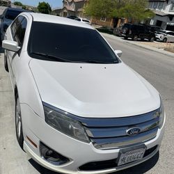 White Ford Fusion  SEL 3.0 For Sale