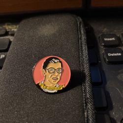 Ruth Bader Ginsburg Rare Pin