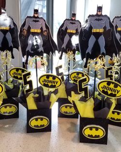 Batman center pieces 🖤