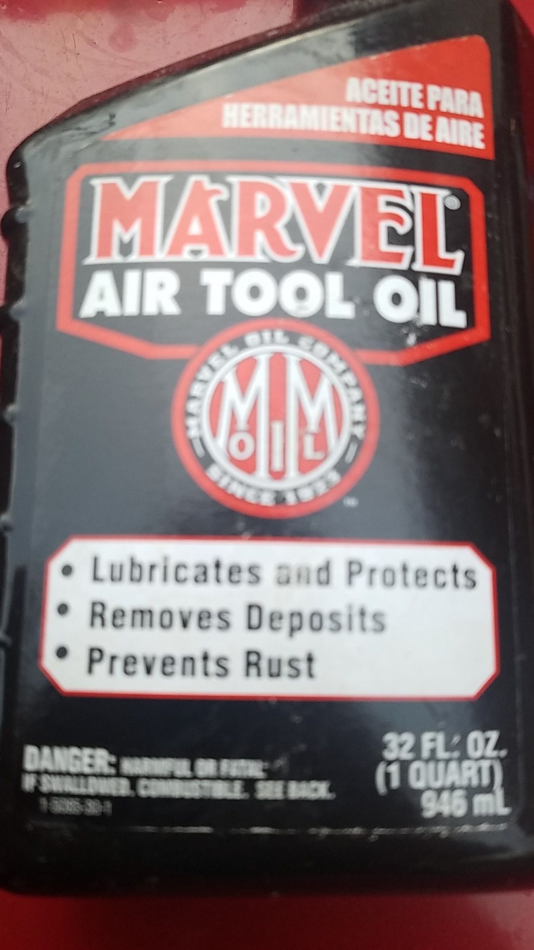 Marvel Air Tool Oil 32 oz.