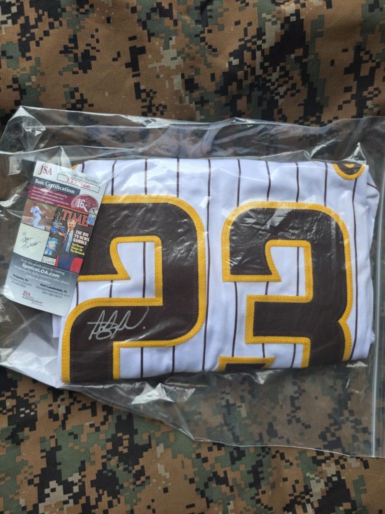 San Diego autographed Jersey