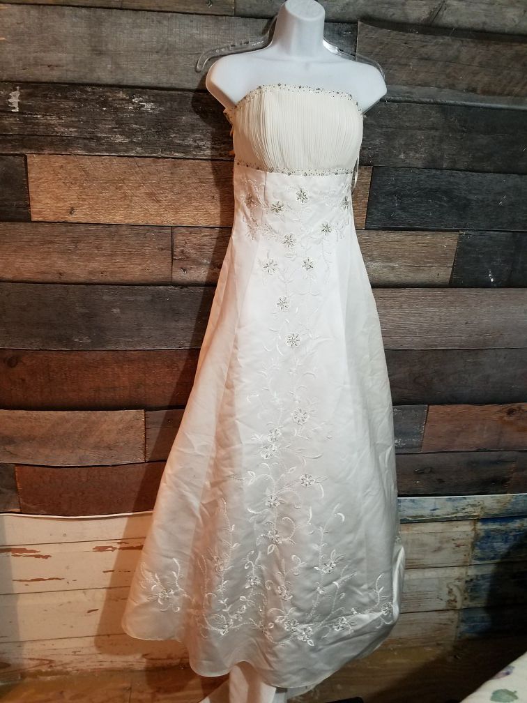 Designer Wedding Dress Size 10