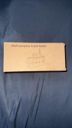 Multi-Purpose Crank Radio