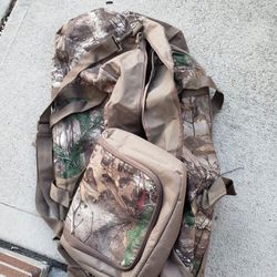 Durable, heavy-duty camo polyester fabric", Storage Bag That Doubles As tolietry Bag bag, 