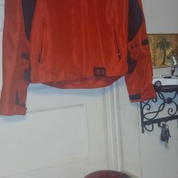 Motorcycle Jacket and Helmet