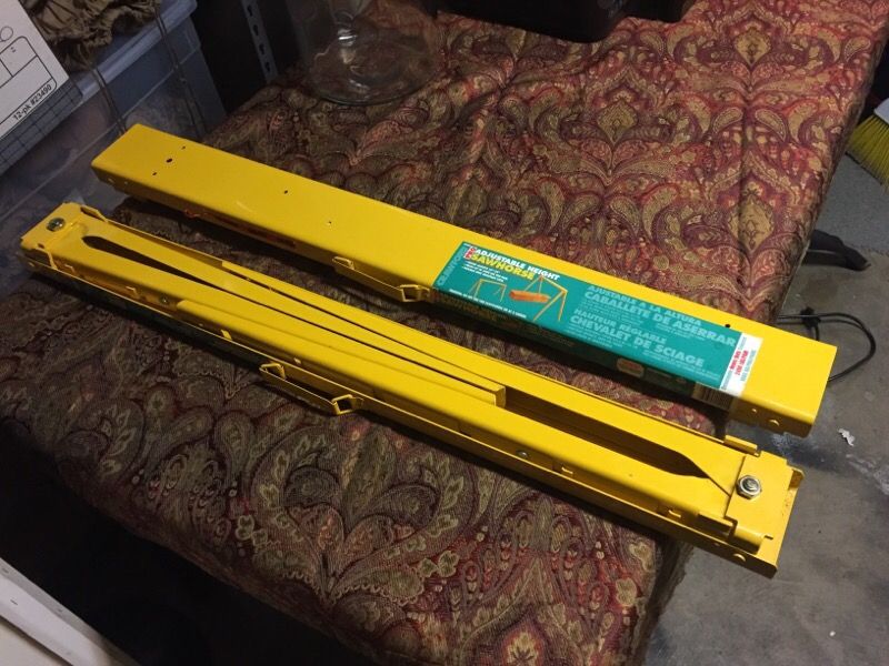 Crawford pro adjustable height sawhorse for Sale in Newberg OR