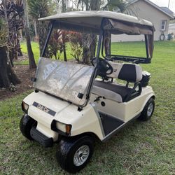 SUPER CLEAN 48 VOLT CLUB CAR GOLF CART!! RUNS AND DRIVES GREAT!!