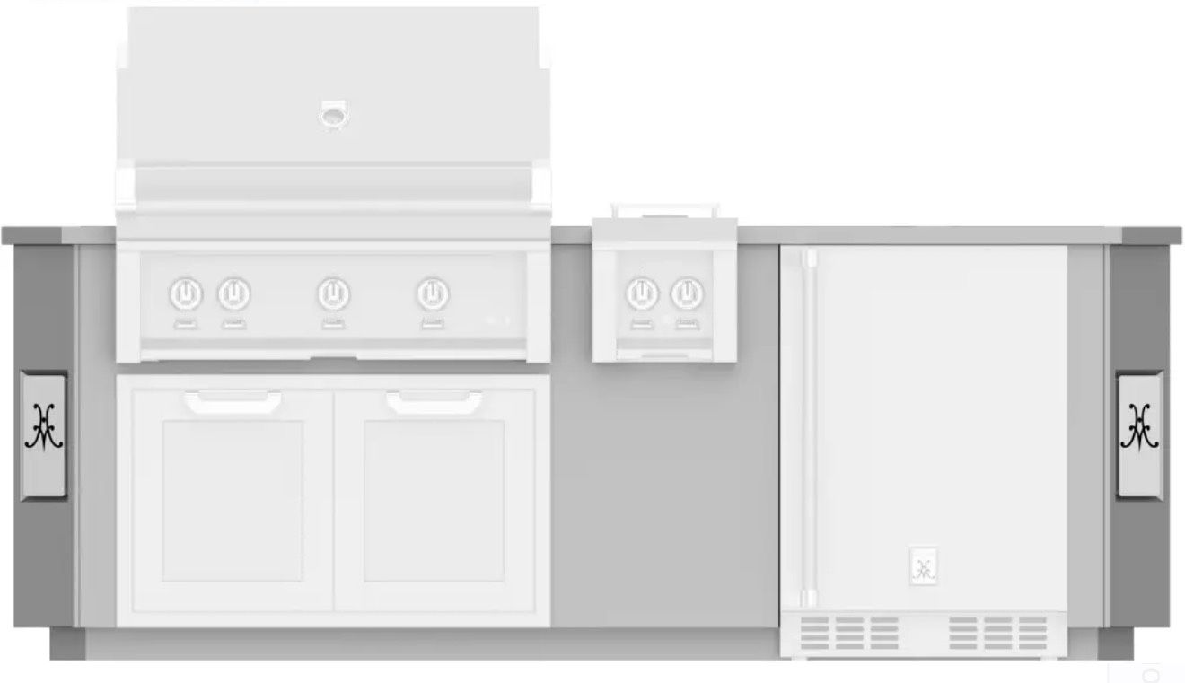 Hestan  GESS08 8 Ft. Outdoor Living Suite