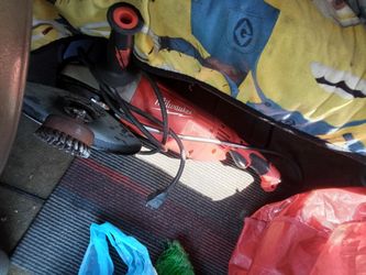 Milwaukee 7"x9" angle grinder