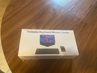 Foldable Keyboard Mouse Combo