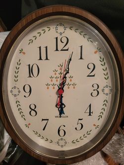 Wall Clock Eastside $8