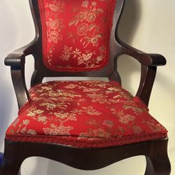 Antique Child Chair Or Doll