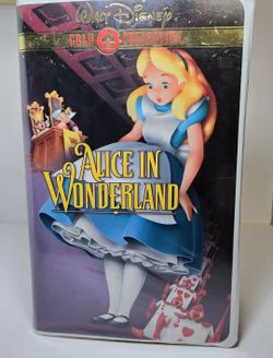 Alice in Wonderland (VHS, 2000, Gold Collection Edition)