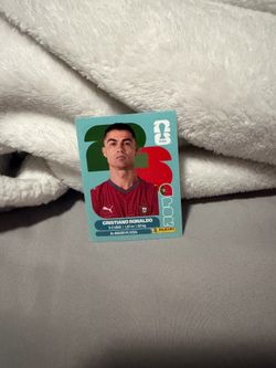 Cristiano Ronaldo 2026 world cup álbum sticker