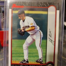 1999 Topps Bowman Jeff Kent Autograph Card Number 261