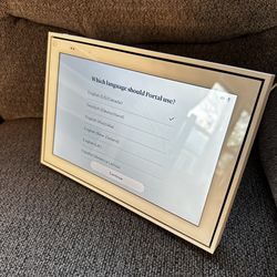 New Meta Portal - Smart Video Calling for the Home with 10” Touch Screen Display - White