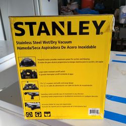 Stanley  Steel Wet/dry Vac